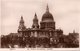 ST.PAUL S CATHEDRAL- LONDON-1930- VIAGGIATA-REAL PHOTO - St. Paul's Cathedral