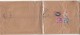 Long Registered Airmail Cover From Ipoh Perak 1953 Used - Perak
