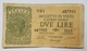 BILLET ITALIE - ROYAUME D'ITALIE - P.30a - 2 LIRES - 23/11/44 - ITALIA - Italia – 2 Lire