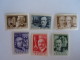 België Belgique 1955 Uitvinders Inventeurs Solvay Dony Baekeland Lenoir Fourcault Gobbe 973-978  MH * - Unused Stamps