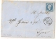 N° 14 2 VOISINS Luxe, PC 3482 VALREAS Vauckuse Pour LYON. - 1849-1876: Periodo Clásico