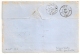 N° 14 2 VOISINS Luxe, PC 3482 VALREAS Vauckuse Pour LYON. - 1849-1876: Periodo Clásico