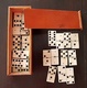 Lot VINTAGE De 4 Jeux Traditionnels Et Complets: DAMES, MIKADO,DOMINO, Jeu 32 CARTES PLASTIFIEES - Jouets Anciens