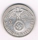 2 MARK 1938 B  DUITSLAND /3264G/ - 2 Reichsmark