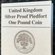 Great Britain One Pound 1987 United Kingdom Silver - 1 Pound