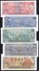 ANGOLA 20, 50, 100, 500, 1000 KWANZAS 1976 UNC - SPECIMEN Full Set - Angola