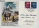 1946 Tag Der Briefmarke Journee Du Timbre Sion J123-J124/490-491 To Aarberg 8.XII.46 - Marcophilie