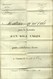 20 / Grancay / IS-S-TILLE Sur Exceptionnel Document : Matrice Générale Pour La Formation D'un Rôle Unique Des 4 Contribu - 1801-1848: Voorlopers XIX