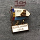 Badge Pin ZN006981 - Rowing / Kayak / Canoe Romania FRKC Federation Association Union REGATA SNAGOV 1968 - Canoeing, Kayak