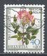 Switzerland 1972. Scott #B413 (U) Famous Rose, Madame Dimitriu * - Oblitérés