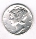 ONE DIME 1942 S  USA /3311G/ - 1916-1945: Mercury