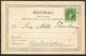1902 Sweden Hunting RP Postcard Railway TPO - Covers & Documents