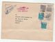 1948 BRAZIL FLIGHT COVER Illus ADVERT  Sociedade Mecanica Air Mail To GB , Stamps Aviation - Covers & Documents