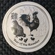 Australia - 8 Dollars, 2017 - 5 Oz Silver - (Year Of The Rooster) - Collections