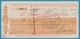 CHILE PUERTO MONTT CHEQUE AL BANCO LLANQUIHUE 1949 - Cheques En Traveller's Cheques