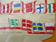 Vrac De 19 Drapeaux Métalliques L'ALSACIENNE// Europe / Années 60       JE202 - Other & Unclassified