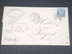 FRANCE - Lettre De Paris Pour Troyes En 1871 , Affranchissement Cérès , Oblitération étoile - L 19261 - 1849-1876: Classic Period