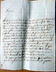 PECHE DE FORNICATION LETTRE DU VICAIRE GENERAL AU CURE BLAIN DE PONT DE BEAUVOISIN 1828 - Manuscrits