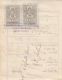 Delcampe - PAYMENT NOTE, RETAINER, HUNGARIAN REVENUE STAMP, 4X, 1943, ROMANIA - Other & Unclassified