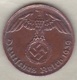 1 Reichspfennig 1939 G (KARLSRUHE)  .Bronze - 1 Reichspfennig