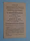 H. PRIESTERWIJDING Toegediend Door Z.D.H. Mgr Heylen April 1923 Abdijkerk POSTEL > (Fr. PEETEN) ( Details - Zie Foto ) ! - Religion & Esotericism