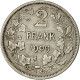 Monnaie, Belgique, 2 Francs, 2 Frank, 1909, TB+, Argent, KM:59 - 2 Francs