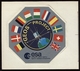 Lot De 2 Autocollants METEOSAT  & GEOS Project / European Space Agency / ESA - Stickers