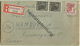 Brief Berlin - 64 Pf. Rotaufdruck - R-Brief Tempelhof 3a - Am 26.März 1949 Nach Hamburg - Briefe U. Dokumente
