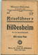 Miniatur-Bibliothek Nr. 932 - Reiseführer Hildesheim Mit Einem Plan - 8cm X 12cm - 40 Seiten Ca. 1910 - Verlag Für Kunst - Other & Unclassified