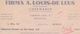 1943: Factuur Van ## Firma A. LOUIS-DE LEUS, IJzeren Leen, 6, Mechelen ## Aan ## Firma GULDERS & VAN VAECK, T/S ## - Other & Unclassified