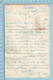 Exibit, 1863 - Vintage  Letter With Watermark From  To Captain J. B. Williams - Documents Historiques