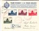 Yougoslavie - Lettre Recom De 1939 ° - Oblit Beograd - Exp Vers Praha - Monuments - Valeur 36 Euros - Covers & Documents