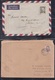 CZECHOSLOVAKIA, 1989, Four Envelops With Stamps Posted To India, - Briefe
