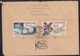 CZECHOSLOVAKIA, 1979, Airmail Cover To India With 5 Different Stamps Intercosmos Complete Set - Sobres