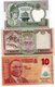 NEPAL-LOTTO 3 BANCONOTE-2,10 RUPEES-10 NAIRA NIGERIA -VF-XF-UNC - Nepal