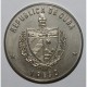 CUBA - KM 184 - 1 PESO 1988 - CHAMPIONNAT DU MONDE DE FOOT 1986 - FLEUR DE COIN - Kuba