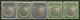 1931 - BAHAMAS - GREAT SEAL -CPL.SET WITH VARIETY -  5  VAL.- M.N.H./M.L.H. - LUXE !! - 1859-1963 Crown Colony