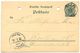 Germany 1898 5pf Crown Postal Card Speck To Berlin - Cartes Postales