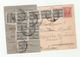 1946 ITALY COVER 10 X 40c SEGNATASSE Postage Due Stamps, 2L Crossed Though Invalid (Postcard Half Covered By Post Label) - 1946-60: Marcofilie