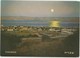 Israel, Tiberias, Lake Of Galilee And Golan Mountains At Moon-light, 1974 Used Postcard [21289] - Israel