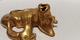 TAIRONA CULTURE, ZOOMORPHIC FIGURE, PRECOLOMBIAN, LOST WAX, TUMBAGA, GOLD PLATED, SIERRA NEVADA, COLOMBIA, UNIQUE, 73 G. - Autres & Non Classés