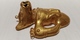 Delcampe - TAIRONA CULTURE, ZOOMORPHIC FIGURE, PRECOLOMBIAN, LOST WAX, TUMBAGA, GOLD PLATED, SIERRA NEVADA, COLOMBIA, UNIQUE, 73 G. - Autres & Non Classés