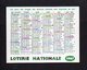 1967  Calendrier De Poche "Loterie Nationale"   >> Jeux De Hasard - Petit Format : 1961-70