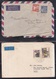 CZECHOSLOVAKIA, 1977,  4 Old Assorted Covers To India,  #321 - Omslagen