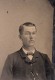 USA ? Portrait Homme Ancien Ferrotype Photo 1880's - Old (before 1900)