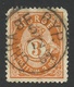 Norway, 3 O. 1883, Sc # 38a, Mi # 35, Used. - Used Stamps