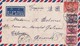 CHINE CHINA 1949 -Lettre Par Avion / Airmail Cover To FRANCE Via Hong Kong - 1912-1949 République