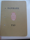 Passeport, Passport, Reisepass, Pasaporte Du Danmark, Années 1980, Document En Blanc, Pas De Frais Paypal - Documents Historiques