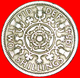 # UNCOMMON: UNITED KINGDOM ★ 2 SHILLINGS FLORIN 1954! LOW START ★ NO RESERVE! - J. 1 Florin / 2 Schillings