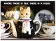 (103) Avanti Australia Card - Tea Pot Cat - Oggetti D'arte